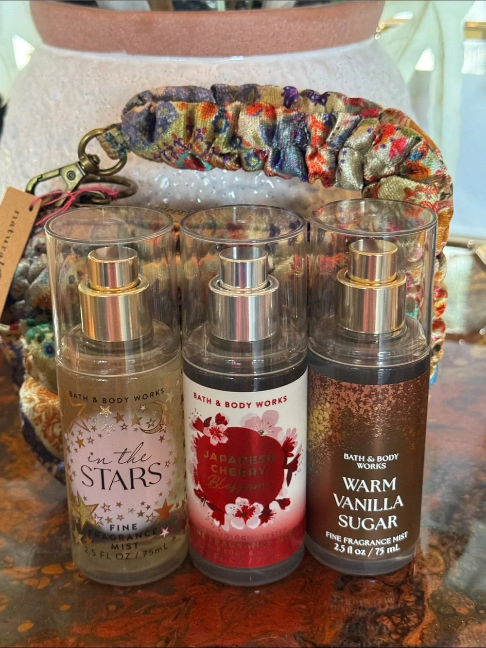 Natural Life Cosmetic bag & Bath & Body Works (3) Mists